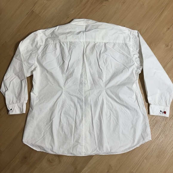 Vintage Disney Catalog Pooh And Friends Woman 3X Button Up White Long Sleeve - Picture 12 of 15